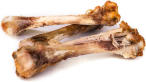 bones of chicken.